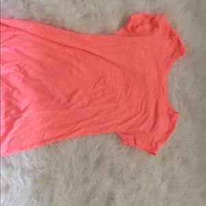 Tight coral shirt